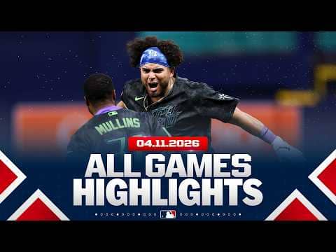 Highlights from ALL GAMES on 4/11 (Rays and Mariners walk it off, Ohtani goes deep and MORE!)