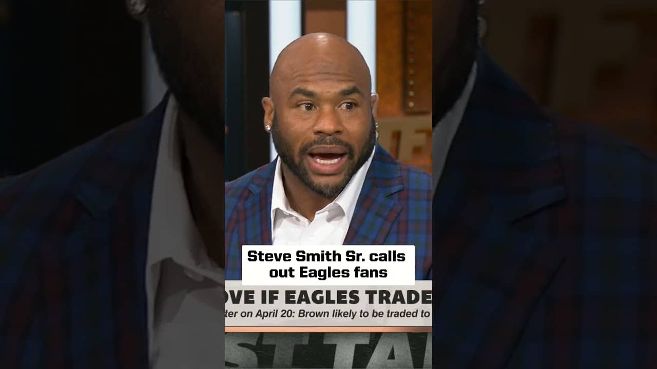 Steve Smith Sr. had to call out Eagles fans 👀