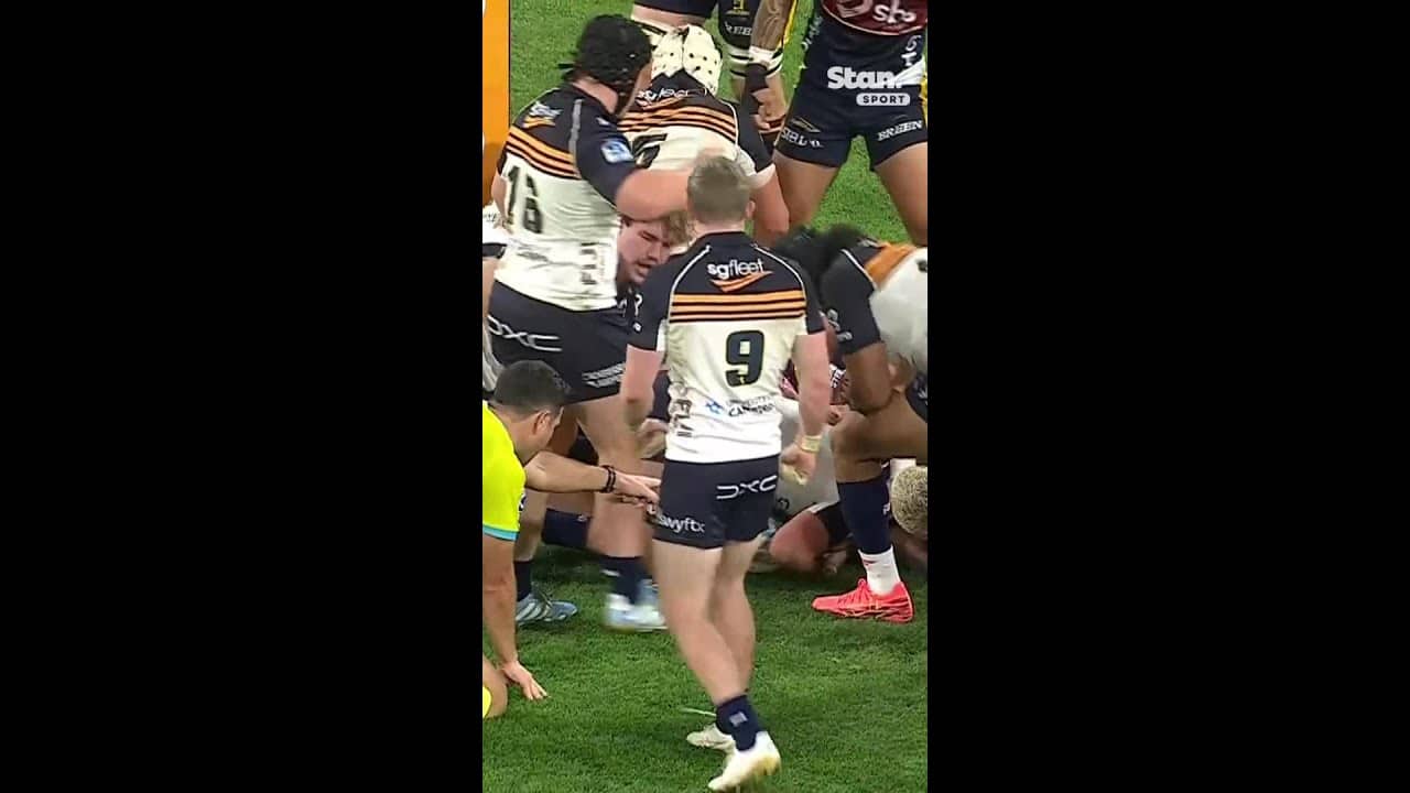 Try | Reimer 74' | Brumbies vs Highlanders