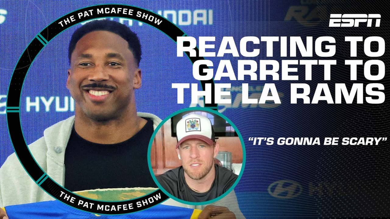JJ Watt reacts to ‘unbelievable’ trade of Myles Garrett to the Rams | The Pat McAfee Show