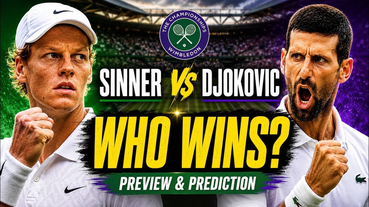 Jannik Sinner vs Novak Djokovic | Wimbledon 2026 Semi-Final | Preview & Prediction