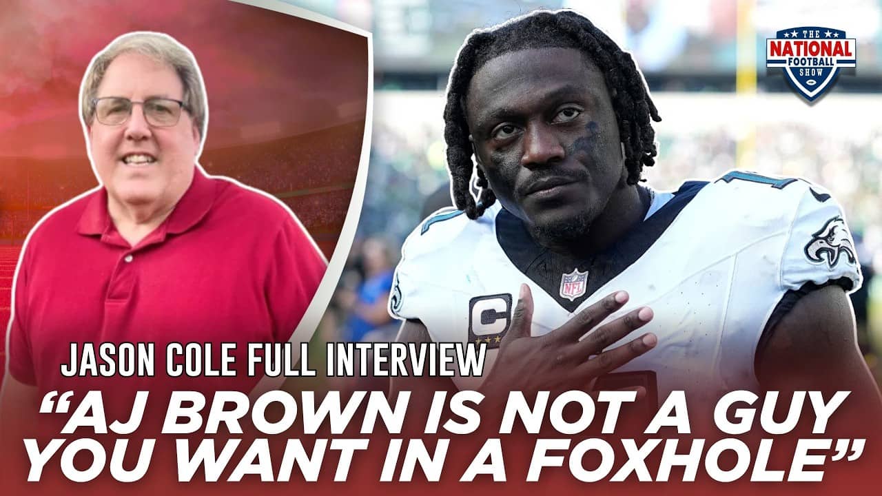 Jason Cole CHECKS A.J. Brown's Eagles Leadership