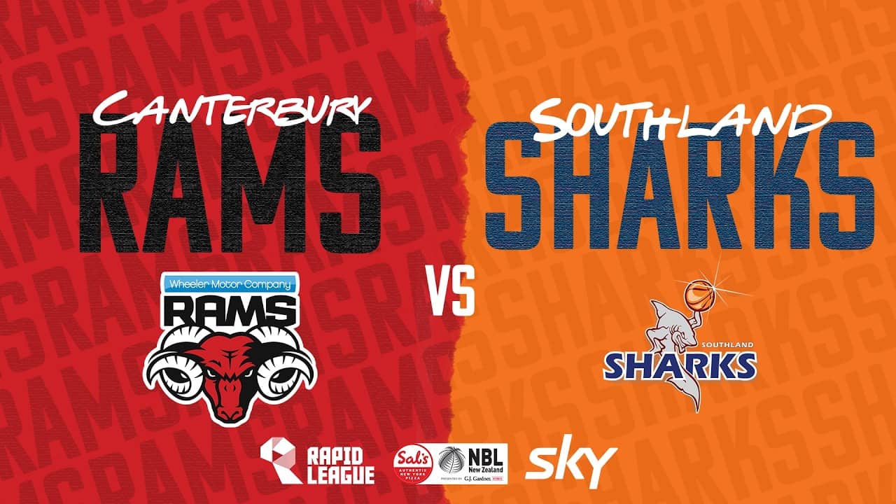 LIVE - Canterbury Rams v Southland Sharks |  @SalsNBL 2026