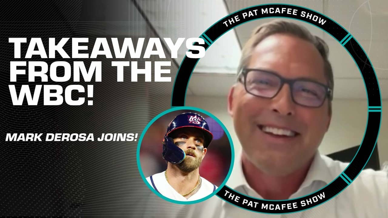 Mark DeRosa reflects on WBC ⚾ 'It's great for baseball!' | The Pat McAfee Show