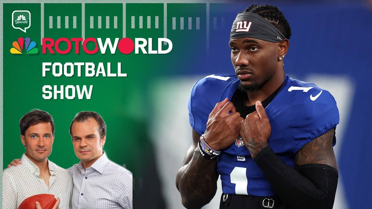 Malik Nabers’ latest knee procedure + De’Von Achane’s extension | Rotoworld Football Show (FULL)