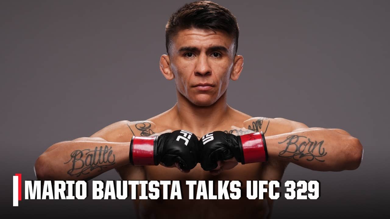 Mario Bautista reflects on his career ahead of UFC 329 rematch vs. Cory Sandhagen | ESPN MMA