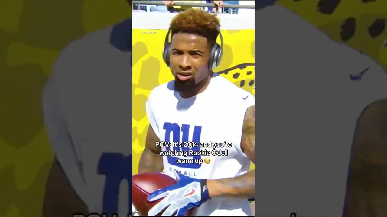 he’s back in NYC 🤝 #giants #obj #nfl