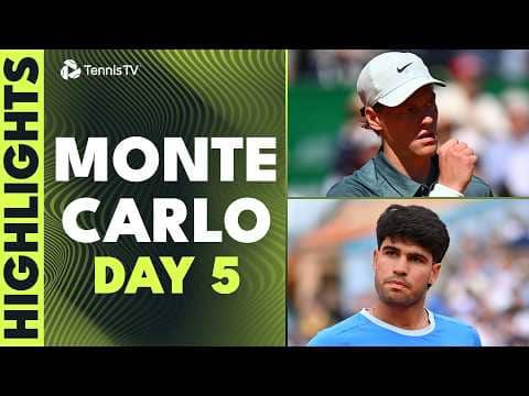 Alcaraz, Sinner, Zverev & More Eye Quarter-Final Spots 💥 | Monte-Carlo 2026 Match Highlights