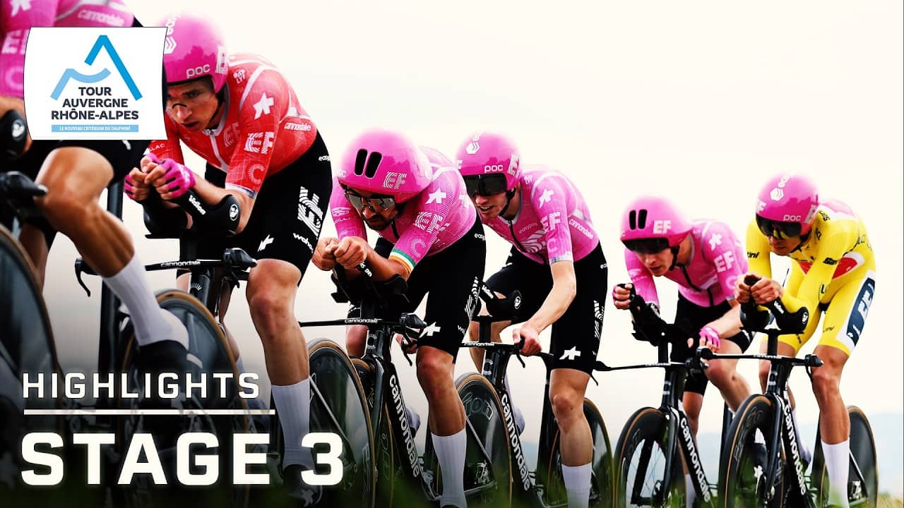 Tour Auvergne-Rhone-Alpes 2026, Stage 3 | EXTENDED HIGHLIGHTS | Cycling on NBC Sports
