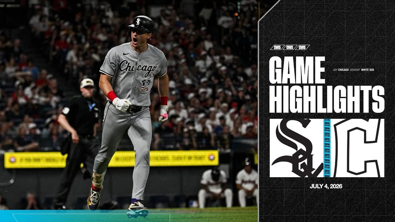 HIGHLIGHTS: Colson Montgomery CRUSHES Home Run No. 22 in Victory Over Cleveland (7.4.26)