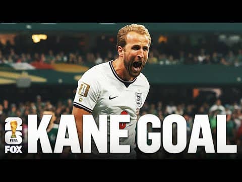 Harry Kane SCORES penalty to extend England's lead vs Mexico 🏴󠁧󠁢󠁥󠁮󠁧󠁿 2026 FIFA World Cup™