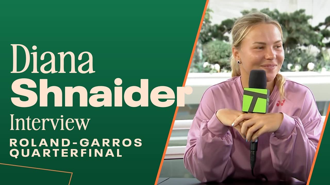 Diana Shnaider on biggest win of career over Sabalenka | 2026 Roland Garros
