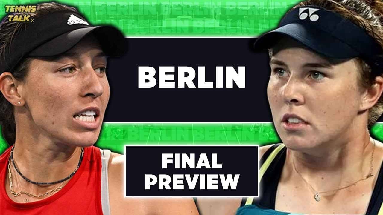 Pegula vs Noskova | WTA Berlin 2026 Final | Tennis Talk Preview