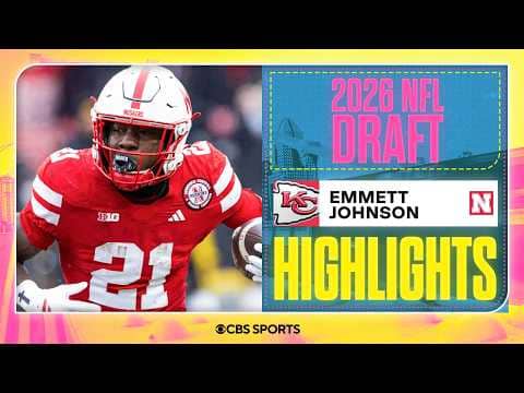 Emmett Johnson Nebraska Highlights | Drafted No. 161 to the Chiefs