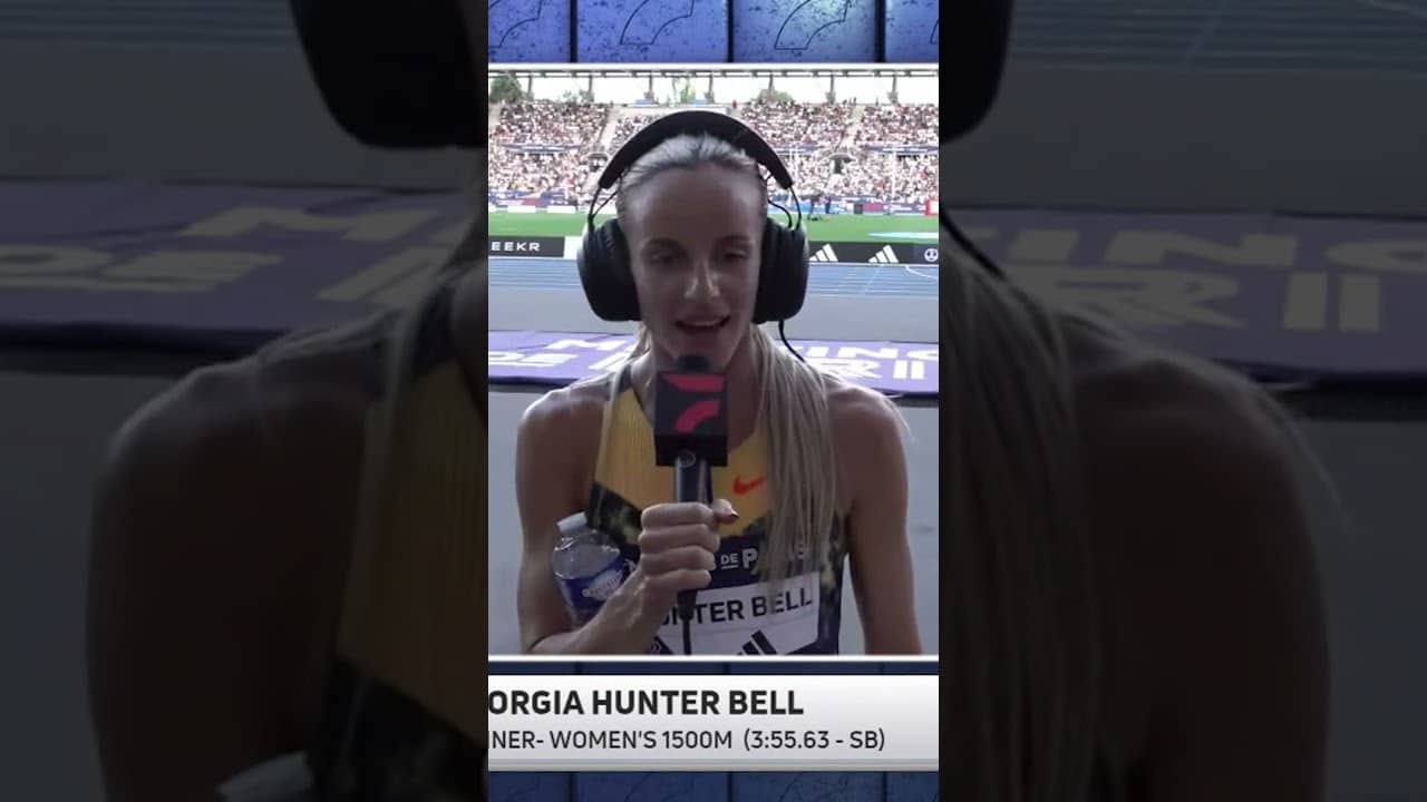 Georgia is flying 🚀 World No. 2 in the 1500m (3:55.63)