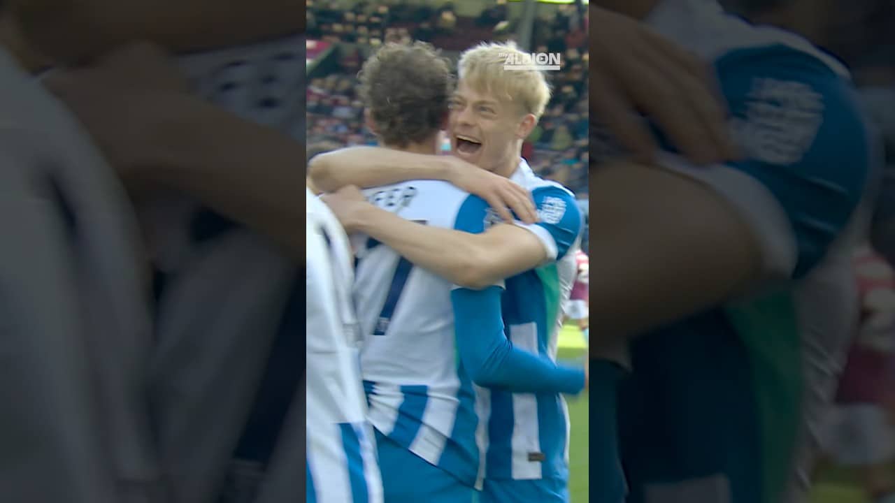 Wieffer’s double vs Burnley! 👏 #brightonandhovealbion #premierleague