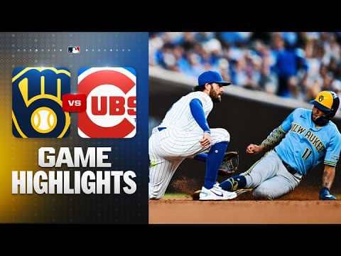 Brewers vs. Cubs Game Highlights (5/18/26) | MLB Highlights