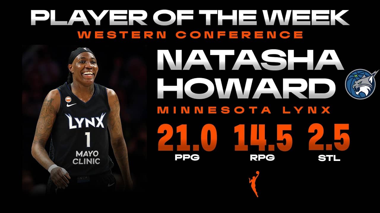 Week 7: Western Conference Player of the Week Natasha Howard