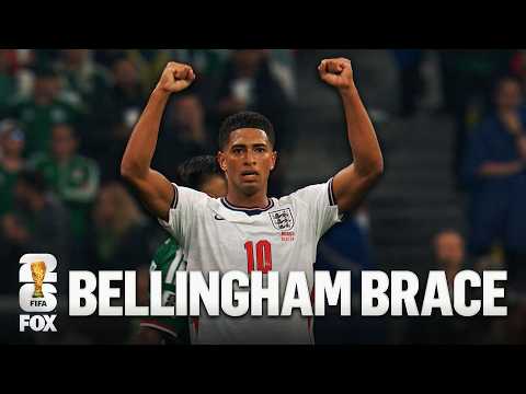 Jude Bellingham STUNS Mexico With Two Quick Goals to Give England a lead | 2026 FIFA World Cup™