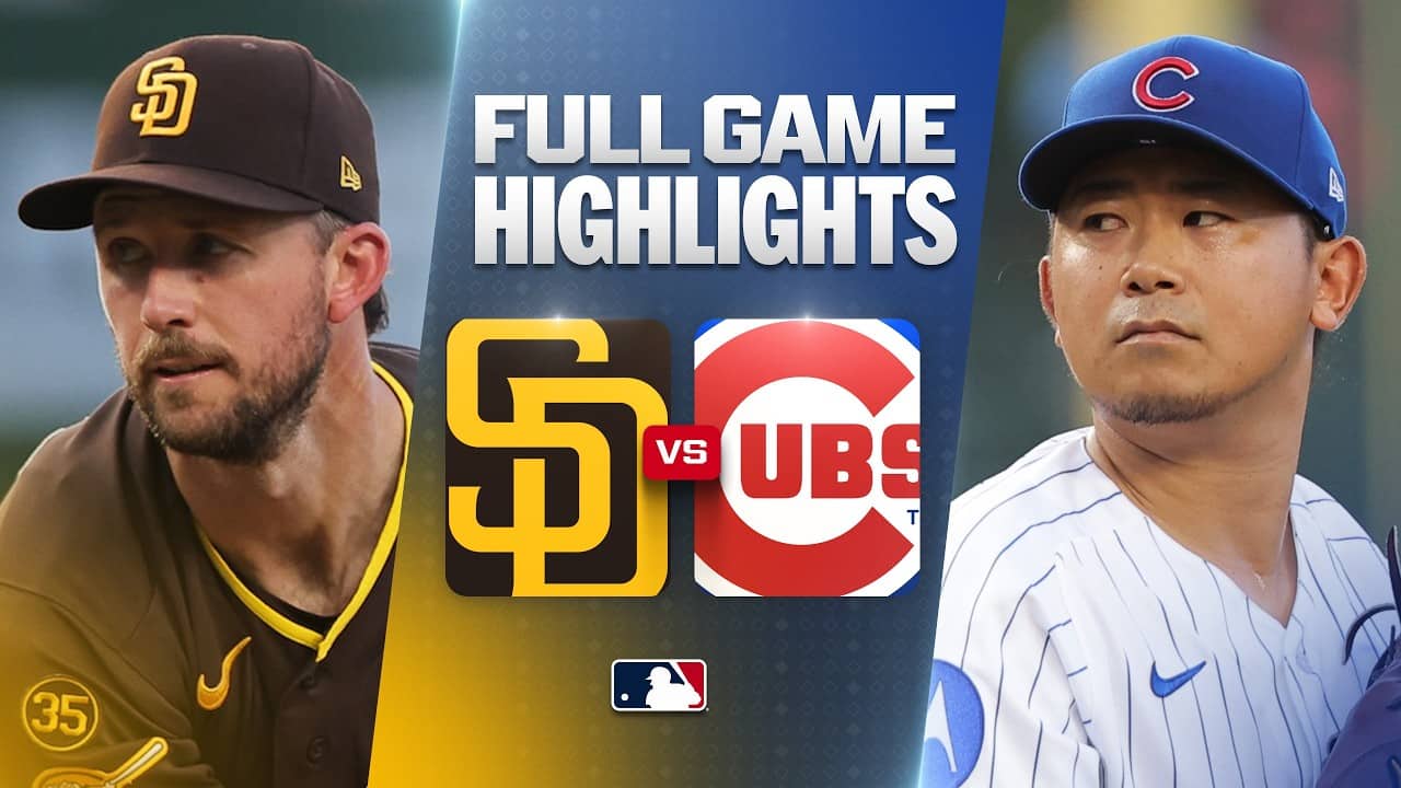 PADRES vs. CUBS: Official Full Game Highlights (June 29) | 2026 MLB Season