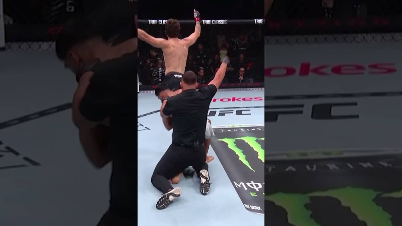 Salkilld didn't feel that advantage... #ufcperth