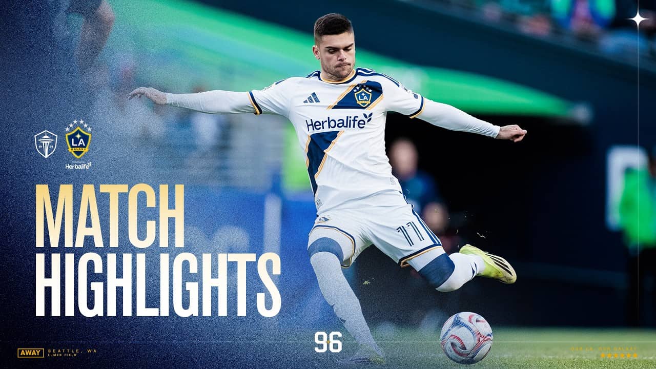 MATCH HIGHLIGHTS: LA Galaxy at Seattle Sounders FC | 05.16.26