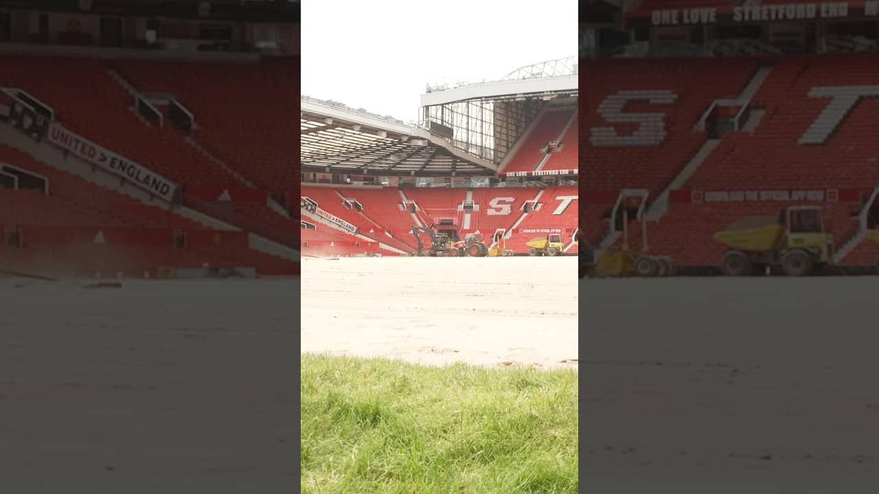 What’s Happening At Old Trafford?! 😳🚜