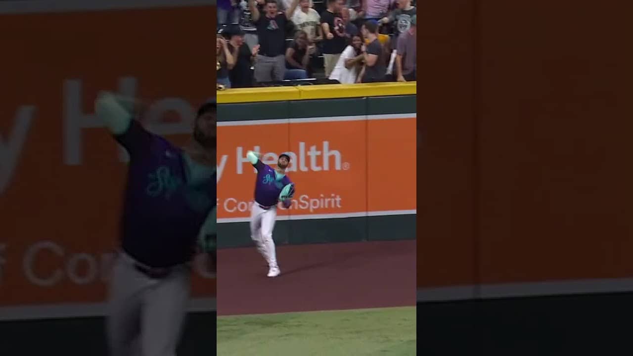 LOURDES GURRIEL JR. WITH THE CATCH OF THE YEAR  #baseball #defense