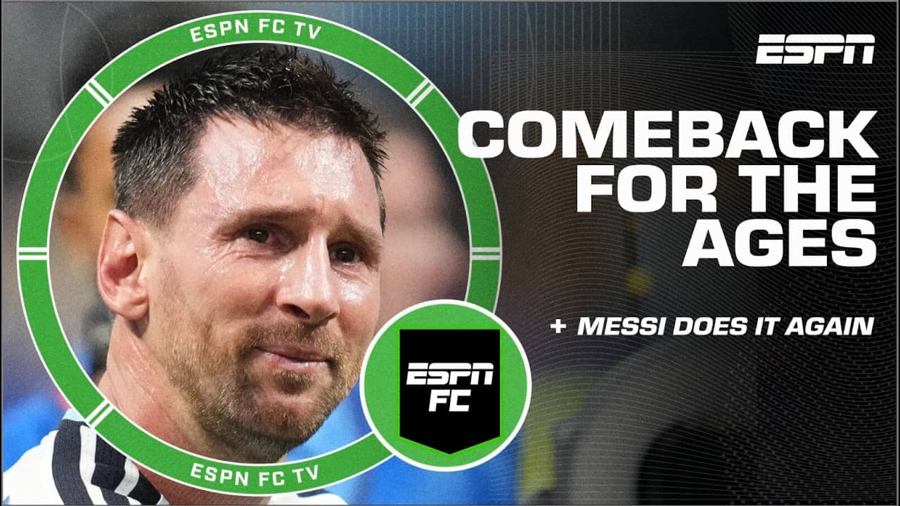 Lionel Messi once again proves Father Time 'WRONG' | ESPN FC