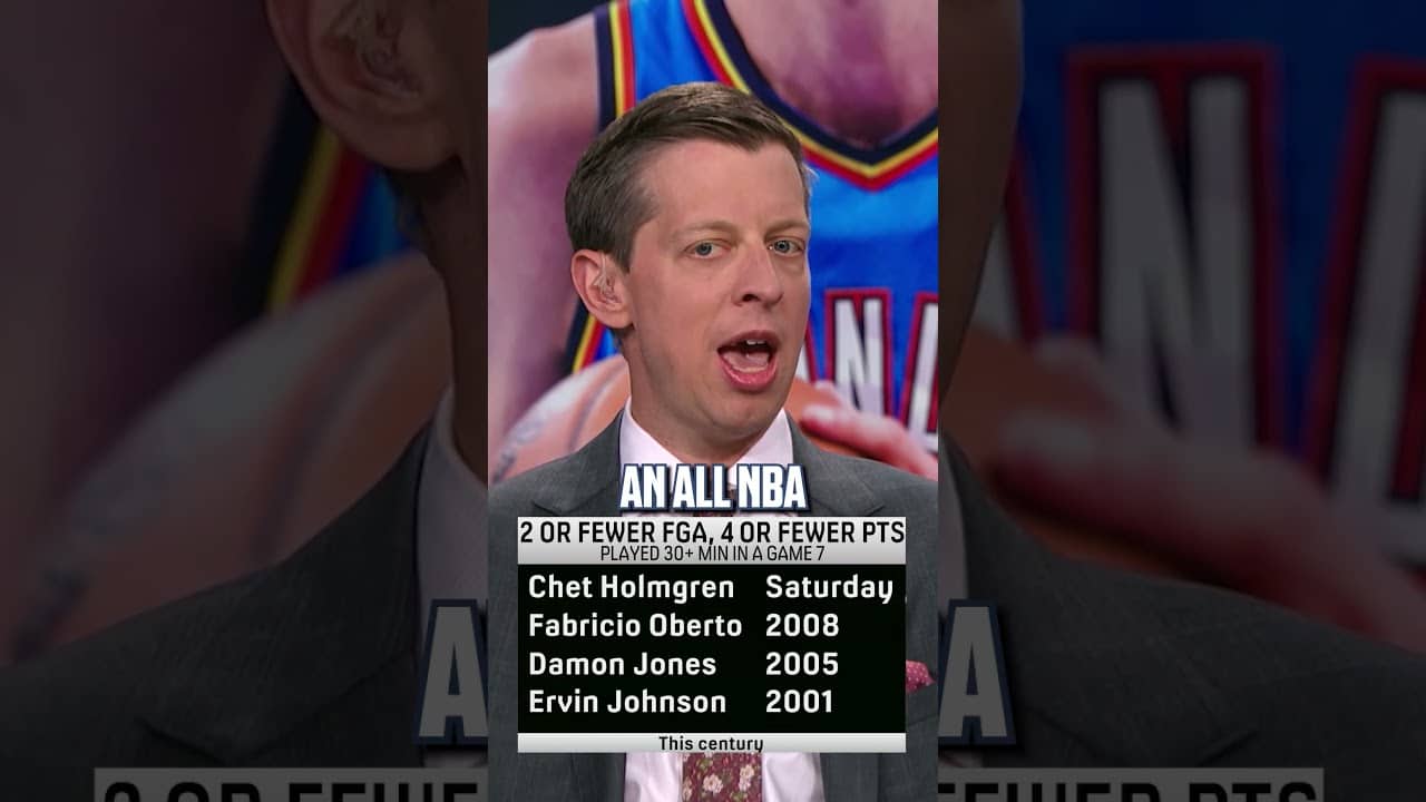 We need to talk about Chet Holmgren's Game 7 #nba #basketball #thunder
