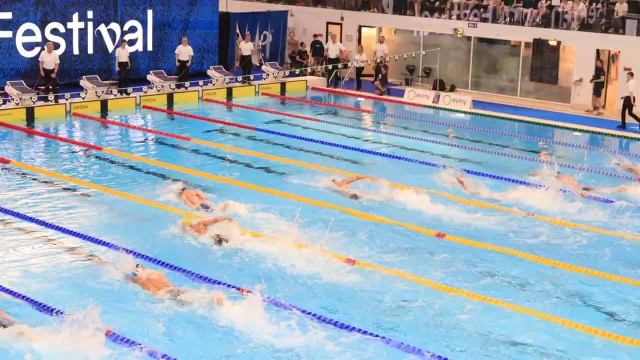 Men's 100 Free (Matt King, 47.77) - 2026 Bergen Swim Festival