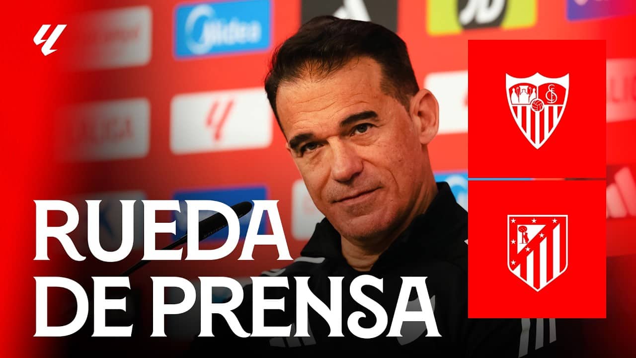 Rueda de prensa de Luis García Plaza en la previa del #SevillaAtleti 📡 EN DIRECTO