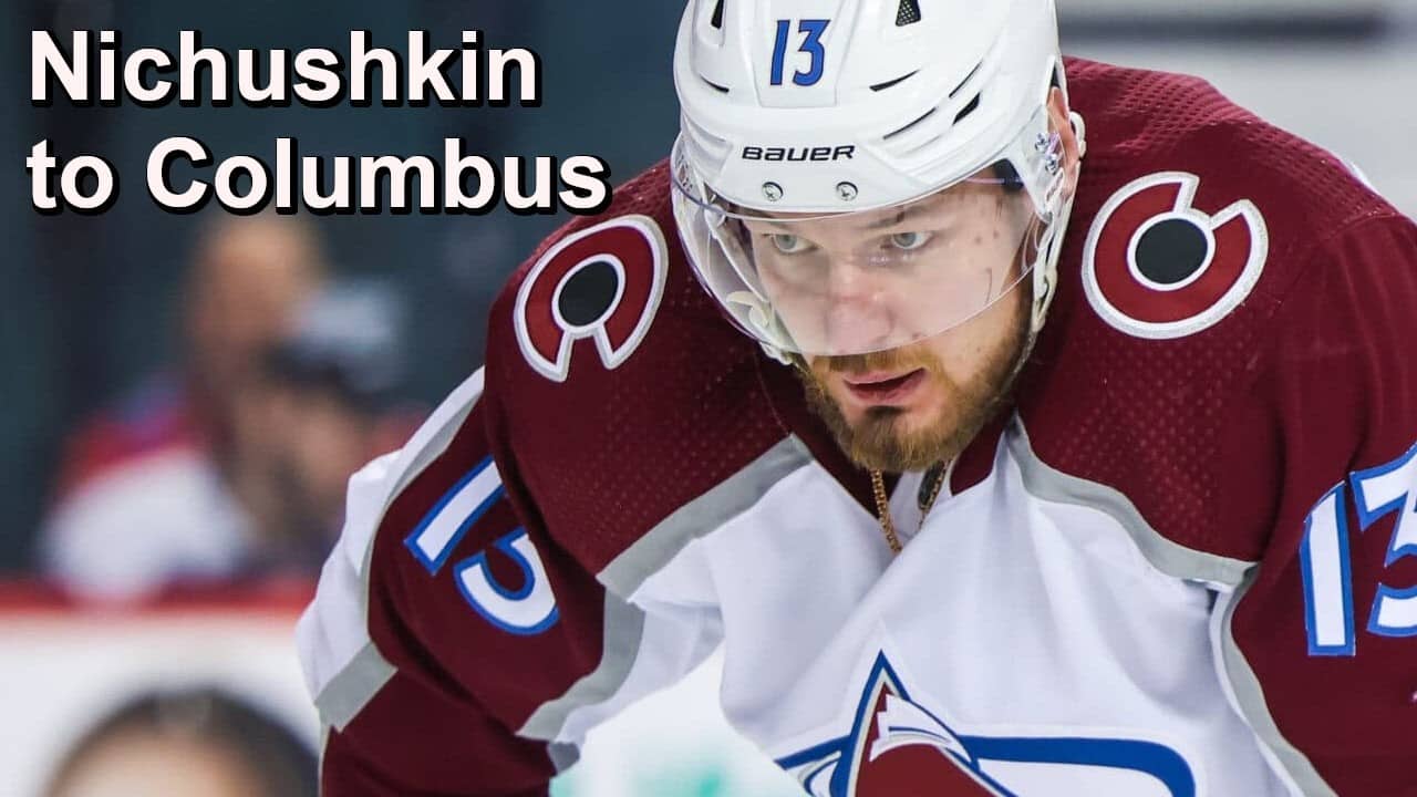 Avalanche Trade Nichushkin to Columbus for Draft Picks (and Cap Space)