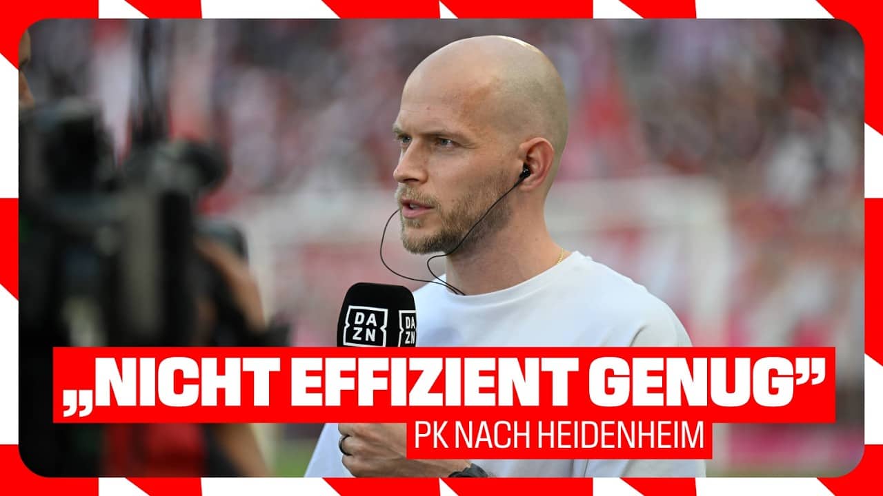„Müssen wir uns ankreiden“ - Pressekonferenz nach Heidenheim | 1. FC Köln - 1. FC Heidenheim 1:3