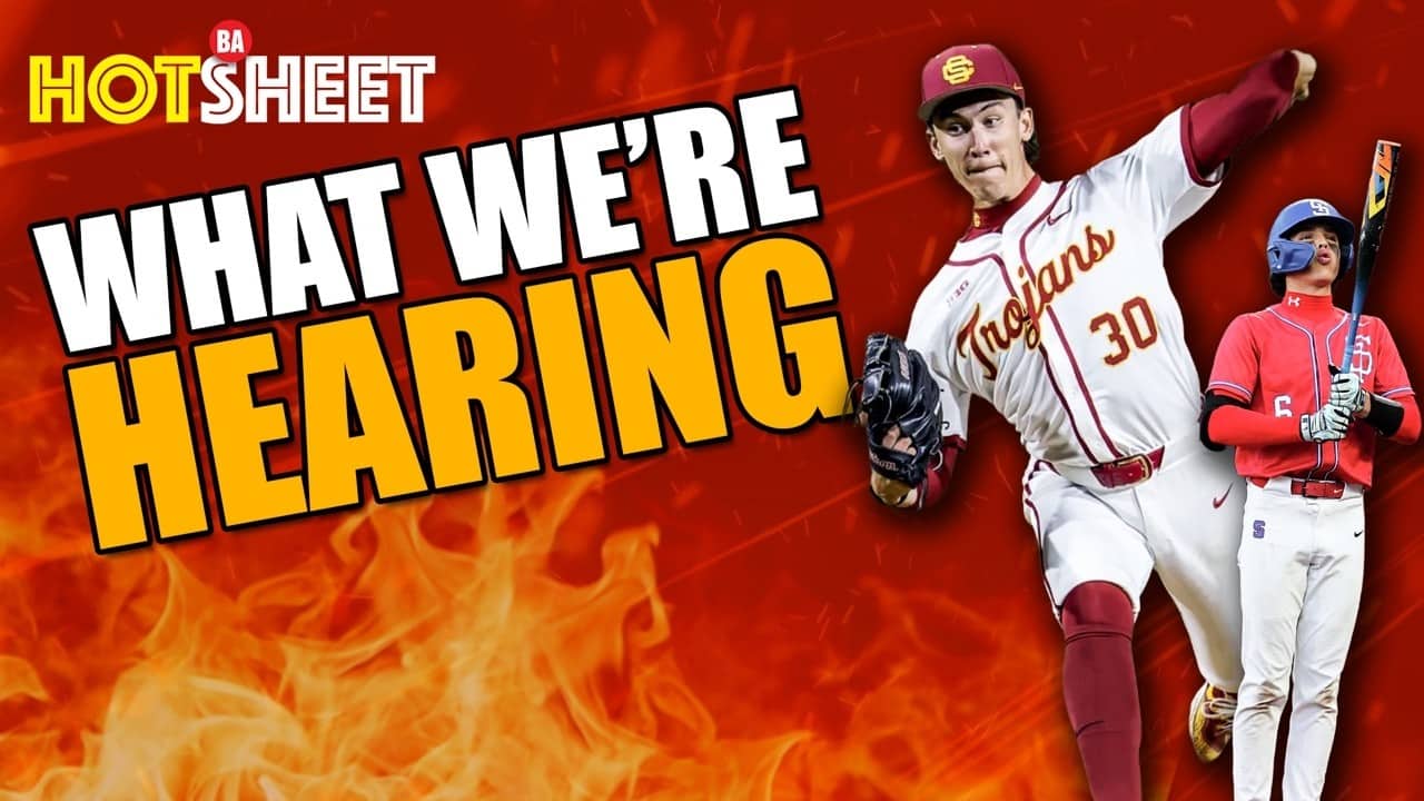 Mock Draft 5.0, MLB Draft Intel, Angels Plan Following Minasian Firing? | Hot Sheet
