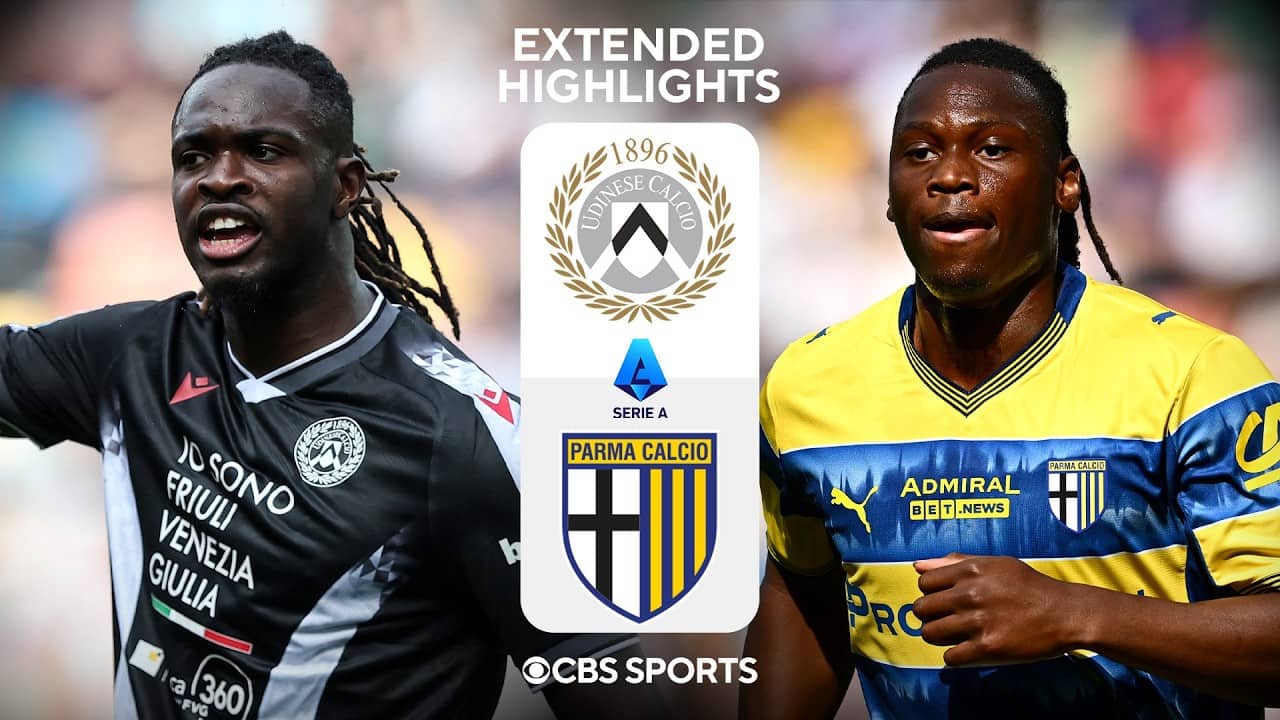 Udinese vs. Parma: Extended Highlights | Serie A | CBS Sports Golazo