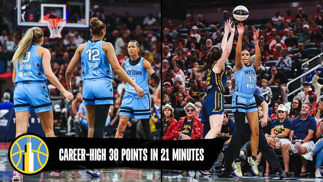 Sydney Taylor Makes WNBA History | Career-High 30 Points in 21 Minutes
