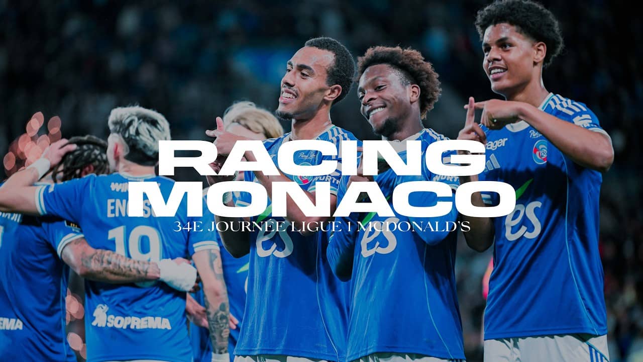Racing-AS Monaco (5-4) : les buts vus du bord terrain 🎬⚽️
