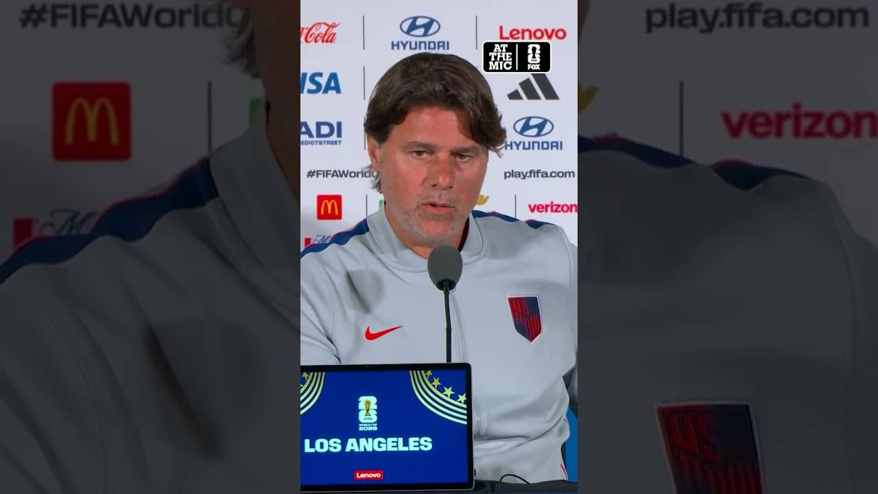 USMNT manager Mauricio Pochettino gives an update on Pulisic's status vs Türkiye