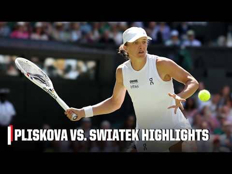 Karolina Pliskova vs. Iga Swiatek | Full Highlights | 2026 Wimbledon