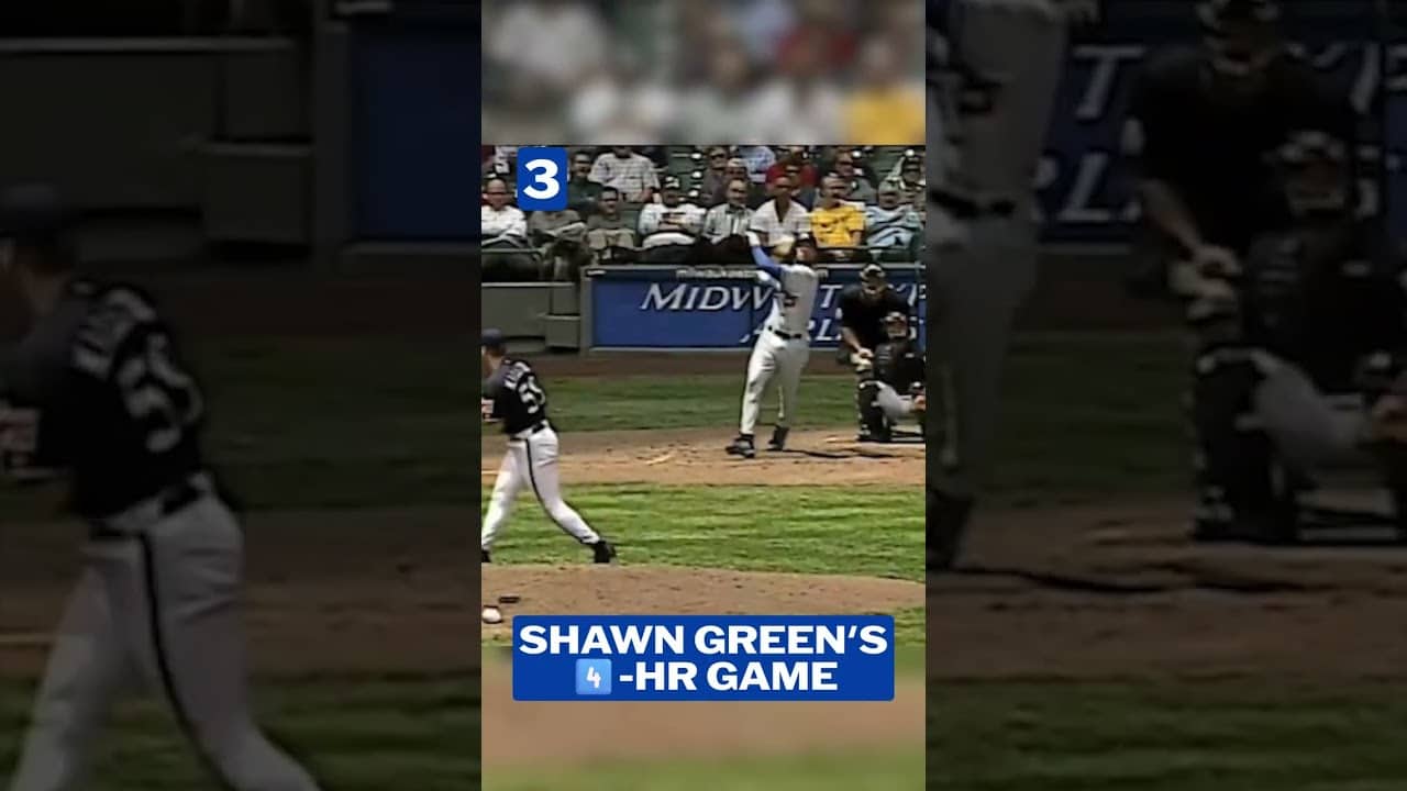 Shawn Green's historic day 🔥