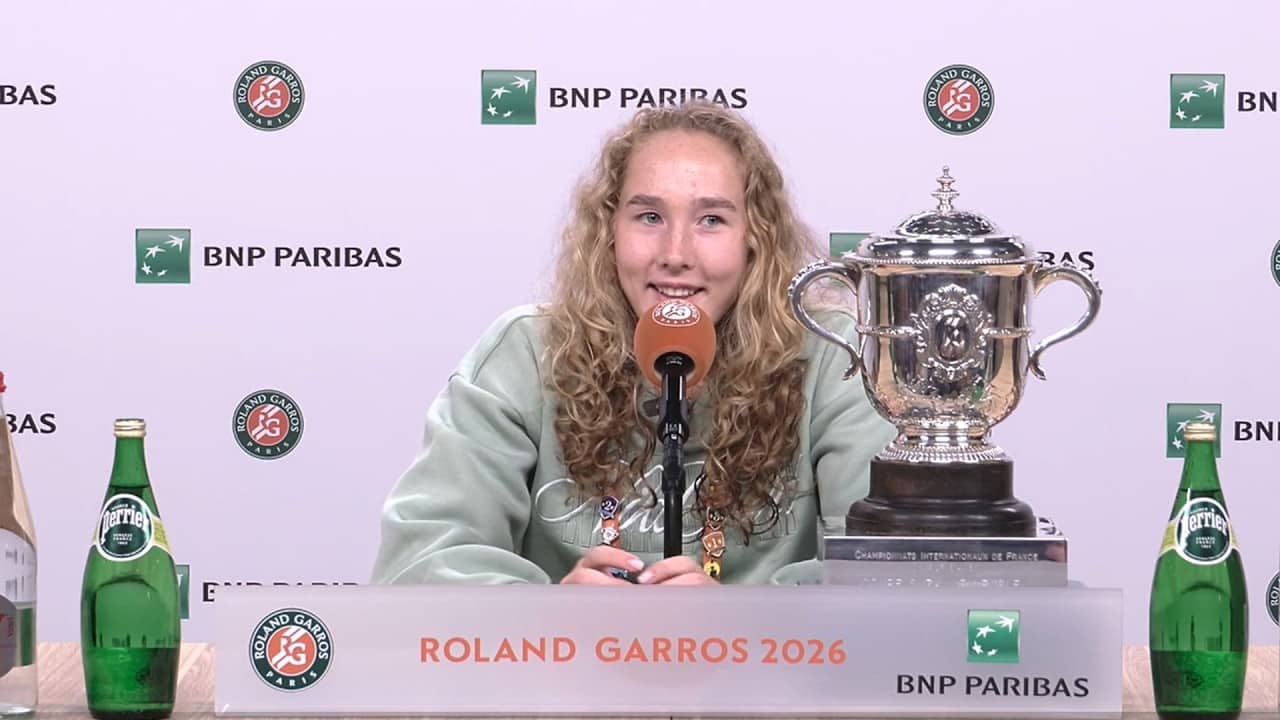 Roland-Garros 2026 - Мирра Андреева: «Я могу назвать себя чемпионкой Grand Slam»