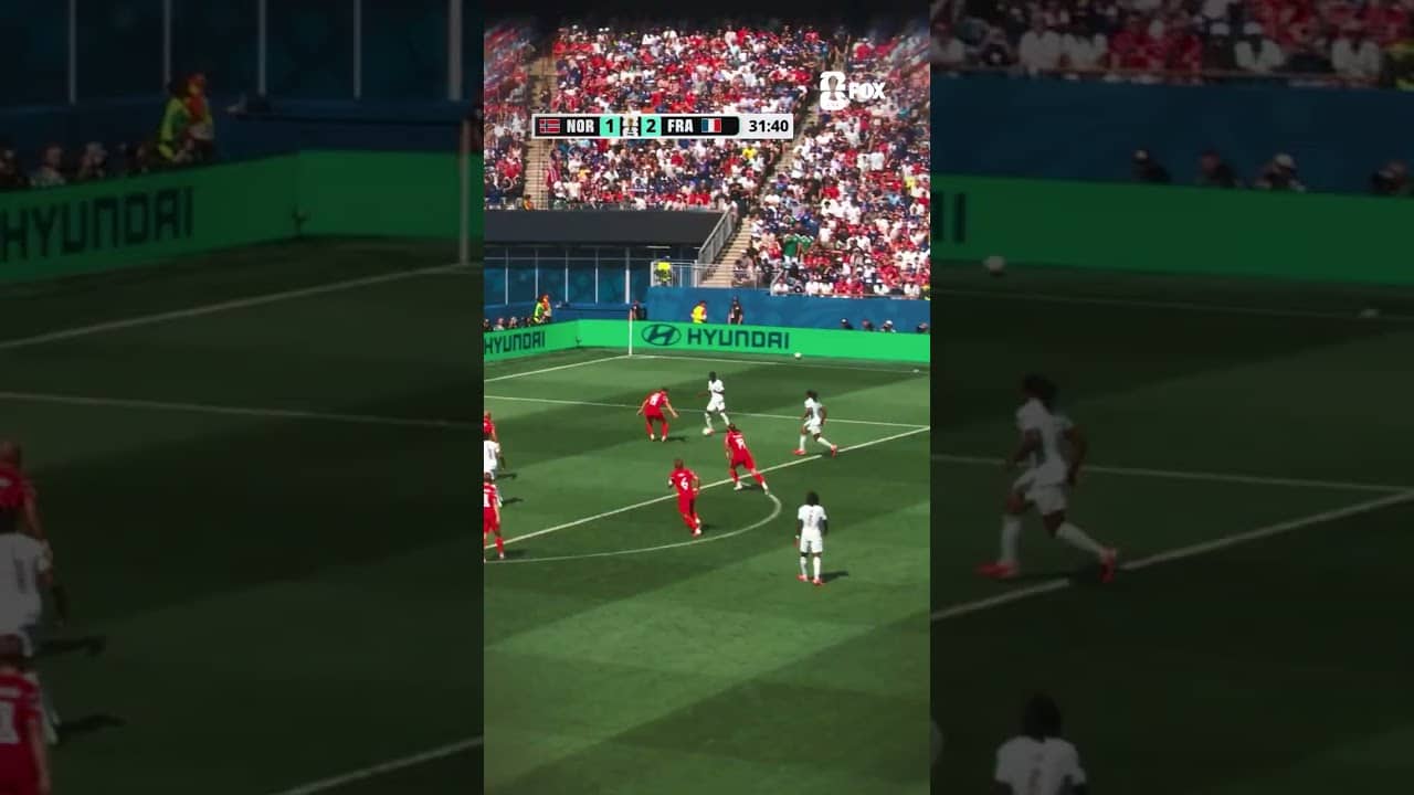 It was Dembélé’s moment, but Mbappé was vital on this play 🔥