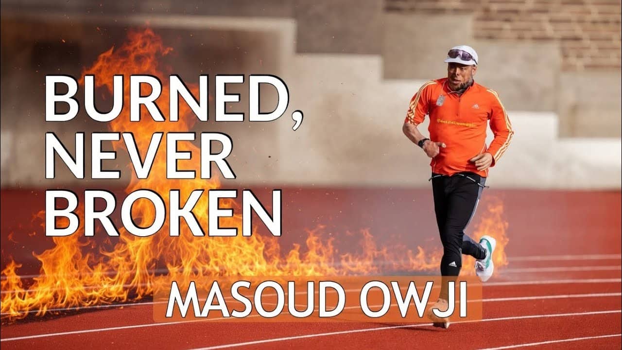 Burned, Never Defeated: Masoud Owji Rises from the Ashes to Conquer Marathons