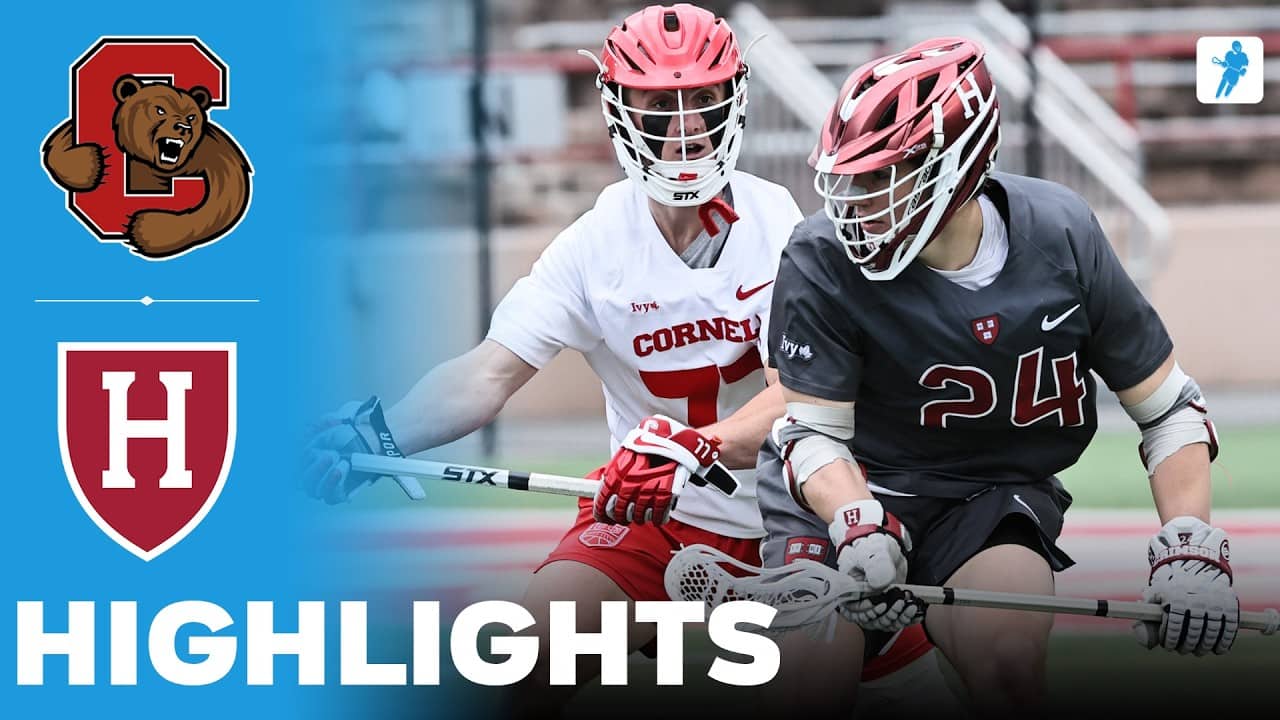 Cornell vs Harvard | NCAA College Lacrosse | Highlights - May 01, 2026