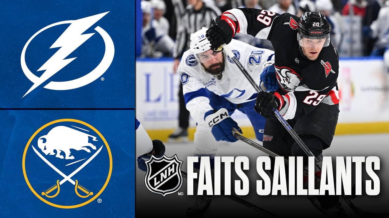 Lightning vs Sabres | 06/04/26 | Faits saillants