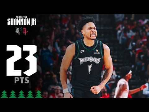 Terrence Shannon Jr Sets The Tone Off The Bench With 23 Points Vs The Houston Rockets | 04.10.26