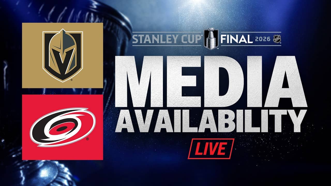 Vegas Golden Knights vs. Carolina Hurricanes Game 1 Post-Game Media Availability