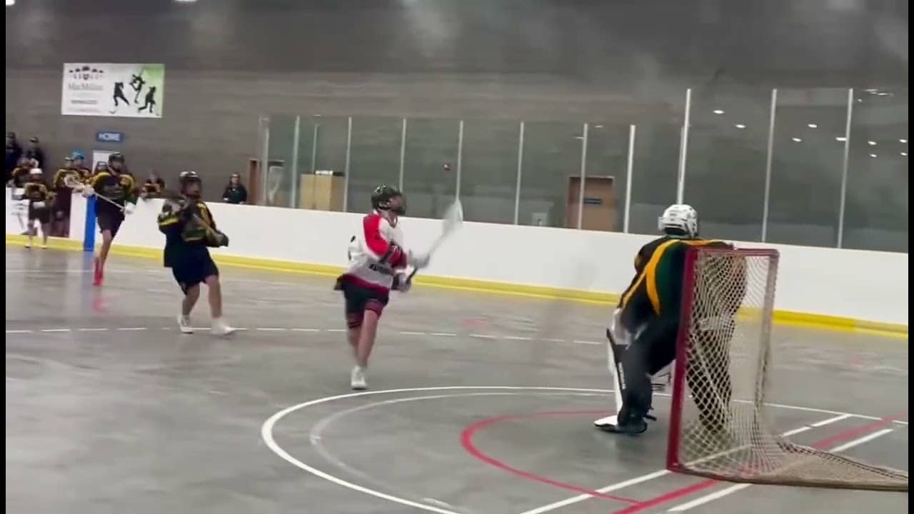Alley-oop Lacrosse Goal