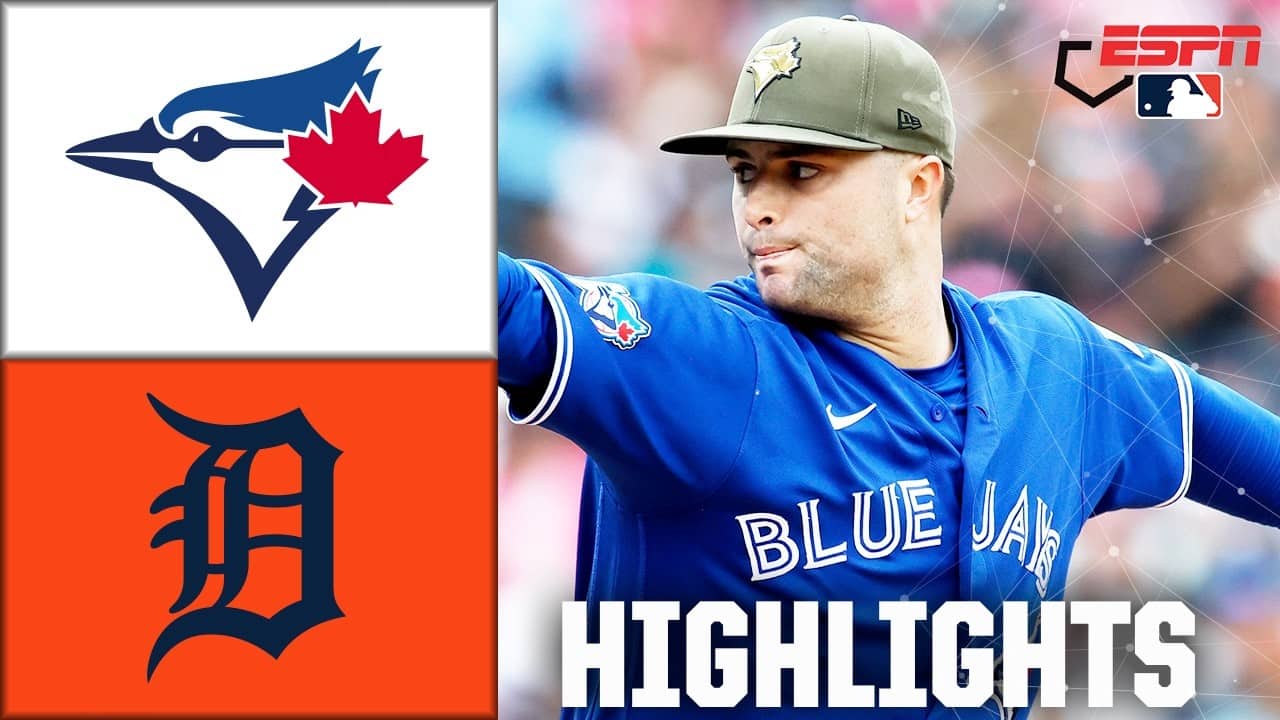 Toronto Blue Jays vs. Detroit Tigers | Full Game Highlights | ESPN MLB